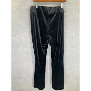 Old Navy Women's XL Black Velvet‎ High Rise Flare Leggings Pants Cocktail Party